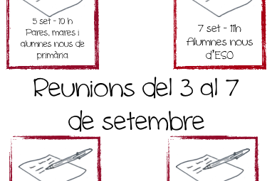 Comencem el curs 18-19!