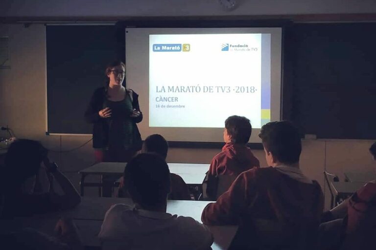 La Marató de TV3 a l’escola