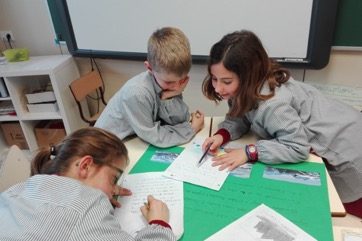 Els alumnes de 3r A treballen un projecte sobre l’Everest