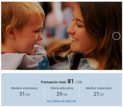 Som entre les 100 millors escoles d’Espanya