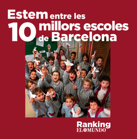 Som entre les 10 millors escoles de Barcelona